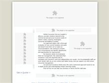 Tablet Screenshot of infinityinsuranceservice.com